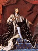 Henri Testelin Louis XIV en oil painting